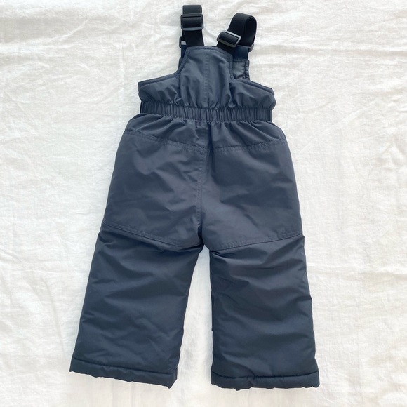 GUSTI Grey Bib Overall Snowpants Winter Wear 2T - Picture 4 of 11